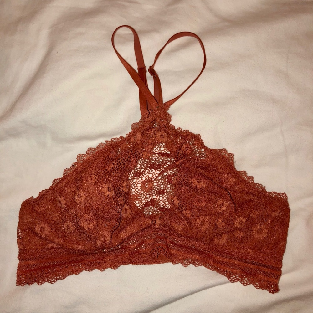 Victoria’s Secret Orange Lace Bralette